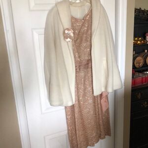 Elegant Cream Women's Coat